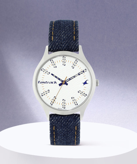 Fastrack NP6180SL01 Denim Collection Analog Watch For Women