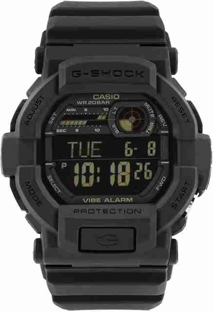 CASIO GD-350-1BDR G-SHOCK GD-350-1BDR Dial Black Resin Strap