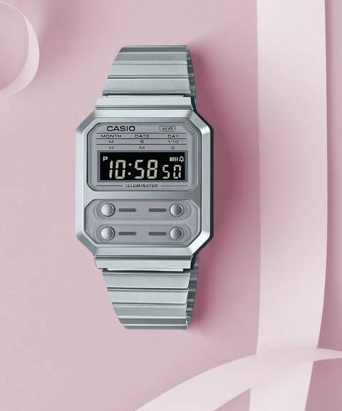 CASIO A100WE-7BDF デジタル腕時計 Amazon.co.jp: [カシオ] CASIO