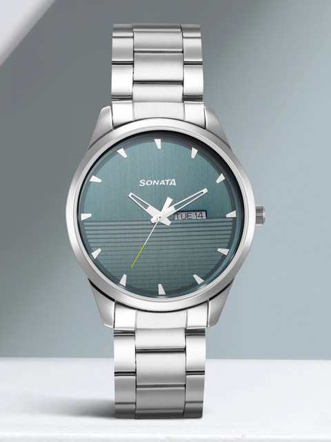 SONATA 7146SM02 IAF Gents Analog Watch For Men Buy SONATA