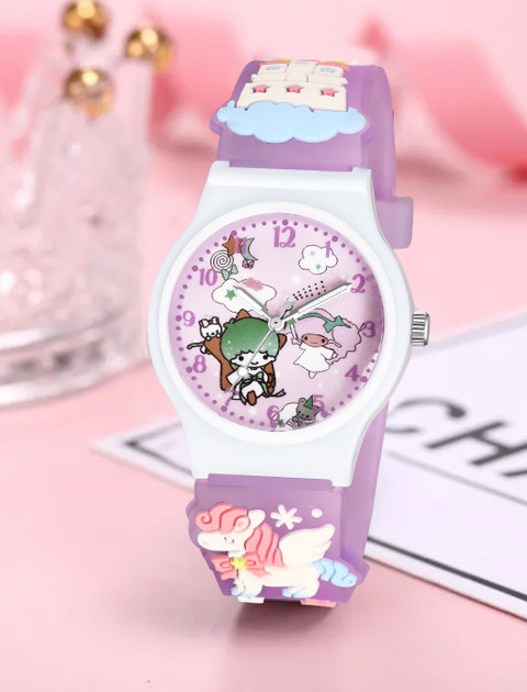 MAAN INTERNATIONAL Chinnamoral-Melody Analog Round Cute Cartoon