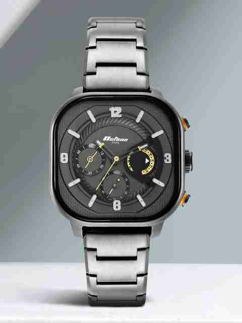 Titan Titan Octane Aerobatics Chronograph Grey Dial Grey SS Strap