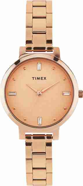 TIMEX Rose Gold Dial Stainless Steel Analog Watch - For Women TWHL41SMU11 - Image 5