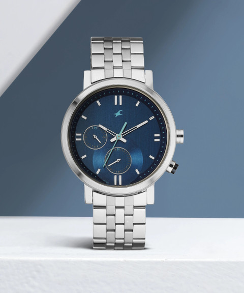 Fastrack Analog Watch Blue Dial Fastrack Watch Fastrack Tick Tock - Main Image