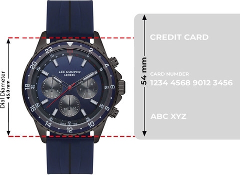 LEE COOPER LC07210.099 Multifunction with Sunray Dial Analog Watch