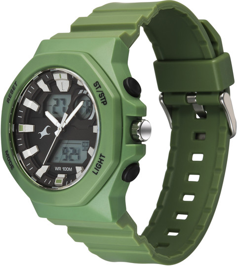 Fastrack Military Colour Watch Fastrack Military Green Watches