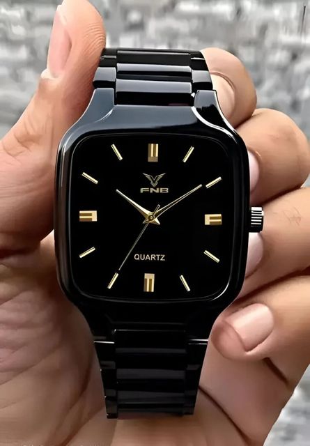 FNBSTORE Analog Watch - For Men MAR_nw_FN-9101-BLK - Image 7