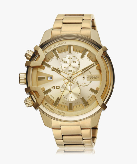 ゴールド 45 DIESEL Griffed Griffed Analog Watch - For Men - Buy DIESEL Griffed