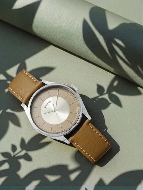 Leather Titan New Watch Collection 2019 Titan NP1802SL09 Neo