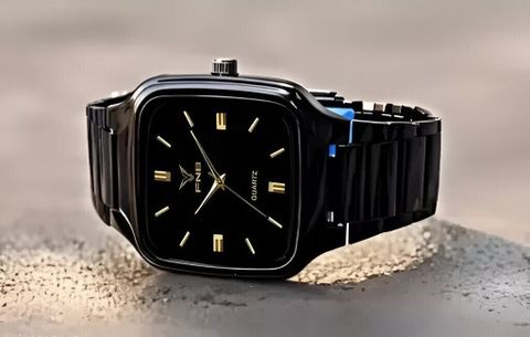 FNBSTORE Analog Watch - For Men MAR_nw_FN-9101-BLK - Image 8