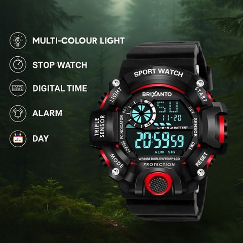 Brixanto Digital Watch - For Boys & Girls Digital Sports Watch for Boys | Kids Watch with Alarm | Waterproof & Stylish - Image 8