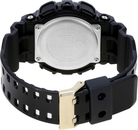 G Shock Ga 140gb 1a1 CASIO GA-140GB-1A1DR G-SHOCK Black-Gold Dial