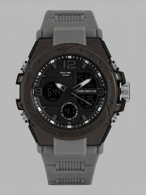 CASIO GA-400-1BDR G-SHOCK Black-Red Dial Black Resin Strap Analog-Digital  Watch For Men