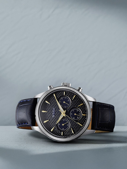 「RT-182813 Titan Titan Regalia Opulent Multifunction Blue Dial Blue