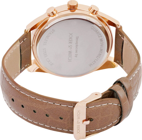Joker & Witch Joker & Witch Legolas 44mm Beige Dial Mink Faux