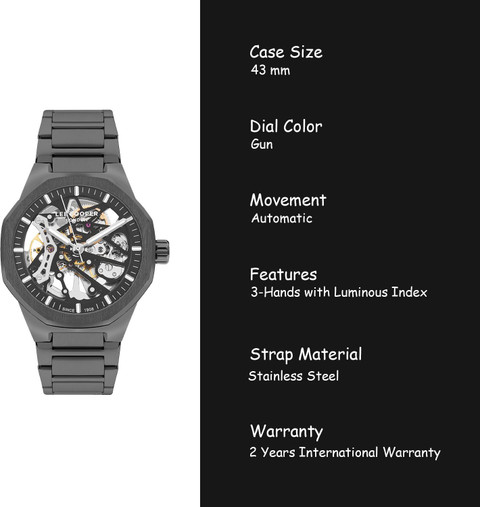 LEE COOPER LC07905.060 Analog Watch - For Men - Buy LEE COOPER