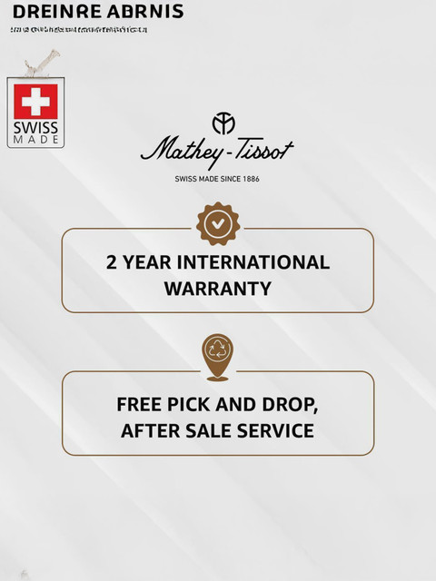 Mathey-Tissot MC1886CN Automatic Black Dial Swiss Made Analog