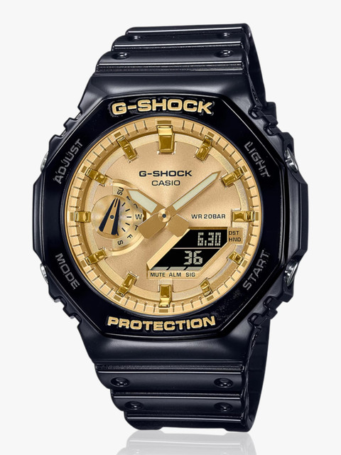 G-SHOCK ゴールド ブラック 腕時計 Shock Watch Casio G346 Price G Shock Uhren CASIO GA-2100GB-1ADR G