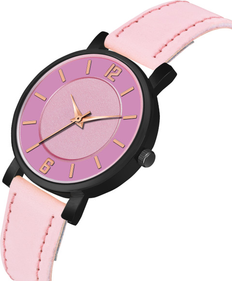 KIARVI GALLERY New Attractive Round Antic Dial Leather Strap Analog Watch  Analog Watch For Women