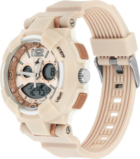 Fastrack NP68016PP03 Street Line Analog-Digital Watch For Women