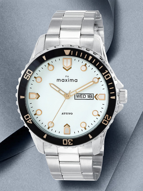 MAXIMA Attivo Collection Attivo Steel Analog Watch For Men