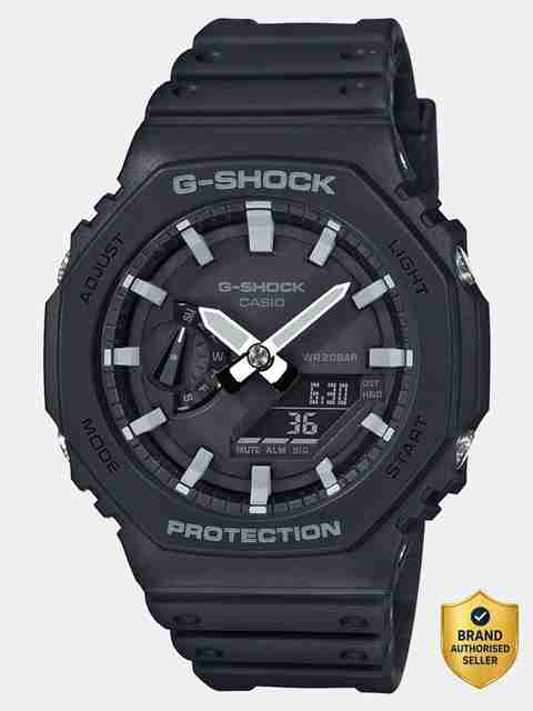 G-SHOCK CASIO GA-2100-1ADR カシオーク ブラック CASIO GA-2100-1ADR Analog-Digital Watch - For Men - Buy CASIO GA