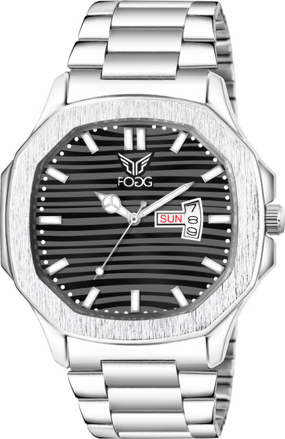 FOGG 2158-Black Big Dial Analog Watch - For Men - Buy FOGG 2158