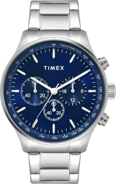 TIMEX Chronograph, Blue Dial Analog Watch For Men