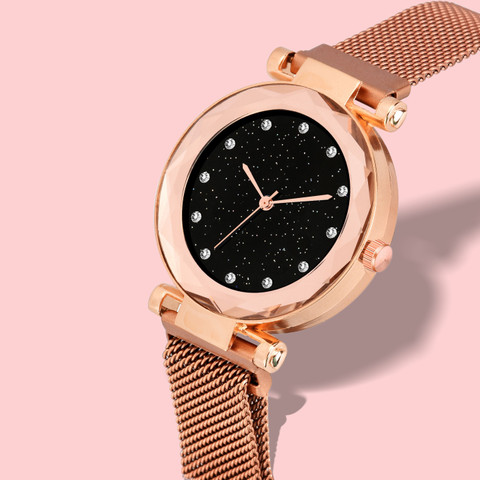 Styledose 4-Rosegold+COSMIC Rose gold Magnetic fansy unique