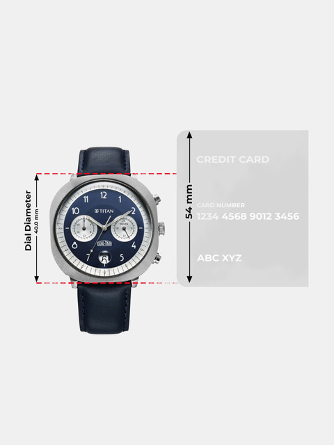 Titan Titan TimeleSSTreasures Multifunction Blue Dial