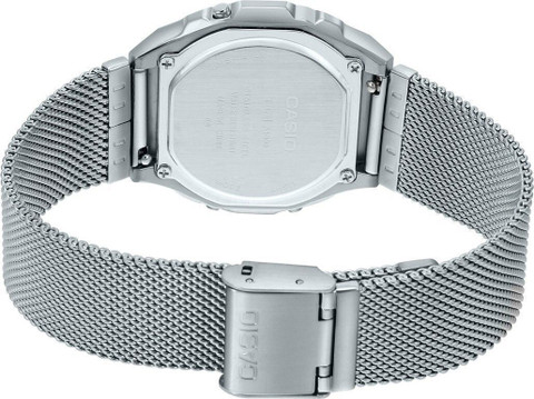 CASIO　A1000M-1B CASIO A1000M-1BEF Vintage Black Dial Silver Stainless Steel