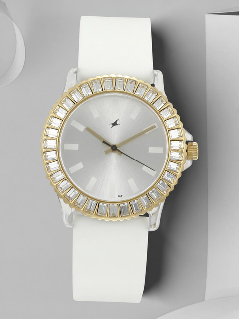 LANGE　RS100wide 25.5 Fastrack NP9827PP01 Fastrack Hip Hop Silver Dial Off White