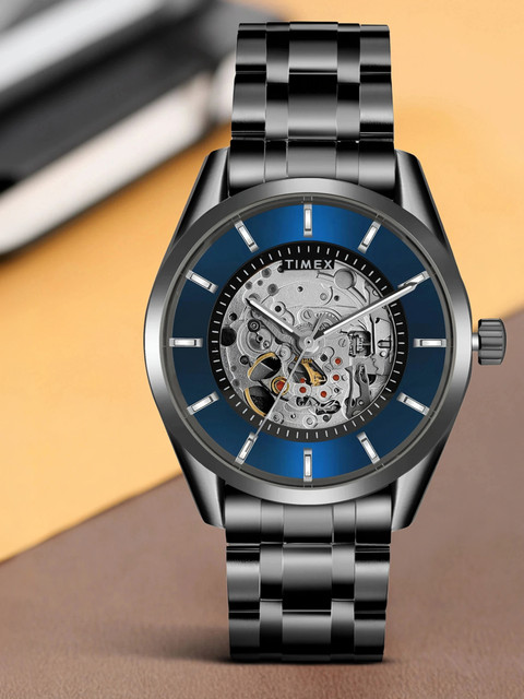 TIMEX Automatic Blue Dial Analog Watch For Men