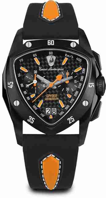 Tonino Lamborghini TLF-A13-6 New Spyder Swiss Made Black Dial