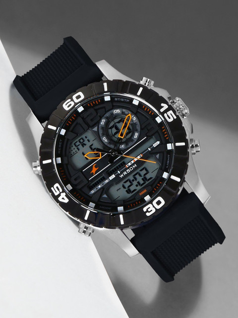 Fastrack NP38035SP03 Analog-Digital Watch For Men
