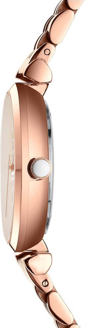 Alix Women fashion rose gold stainless steel strap with diamond