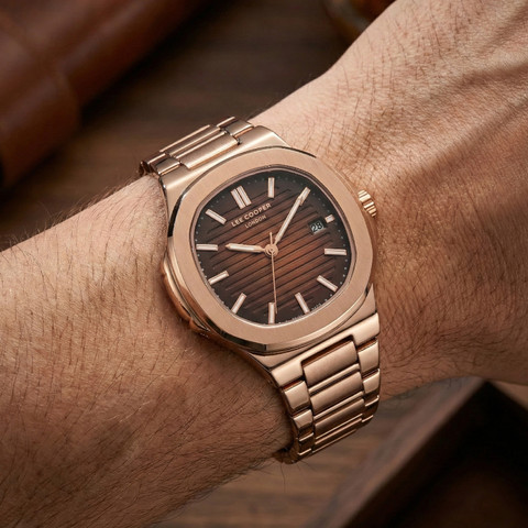 LEE COOPER LC07368.460 Analog Luminous Index Analog Watch - For