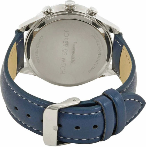 poara✩.*˚ Joker & Witch Joker & Witch Rover 42mm Blue Dial 20mm Faux Leather