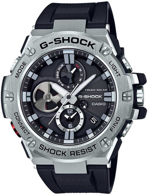 Gst B100xa 1a G Shock Steel Bluetooth CASIO GST-B100-1ADR G-Shock