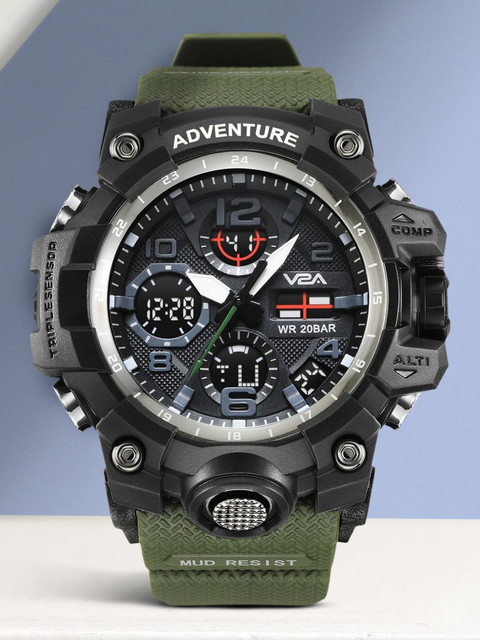 V2A Analog-Digital Watch For Men Buy V2A Analog-Digital Watch