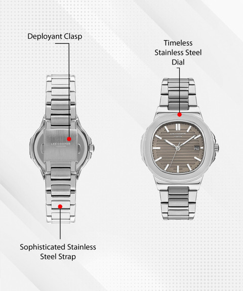 LEE COOPER LC07368.360 Analog Luminous Index Analog Watch - For