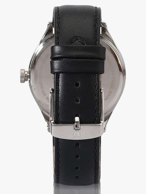 Titan Workwear Black Dial Black Leather Strap Analog Watch - Image 9