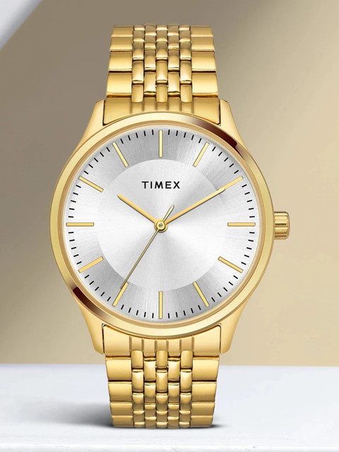 TIMEX Silver Dial Analog Watch For Men Buy TIMEX Silver Dial