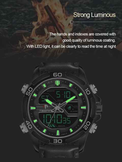 TSERA T1003 Analog-Digital Watch - For Men - Buy TSERA T1003