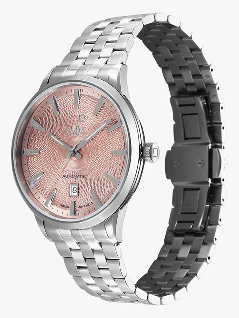 アルビオン　クリニシャスデイズ　新品未使用　31枚 XYLYS WALTZ-G Analog with Date Dial Silver Stainless Steel Strap