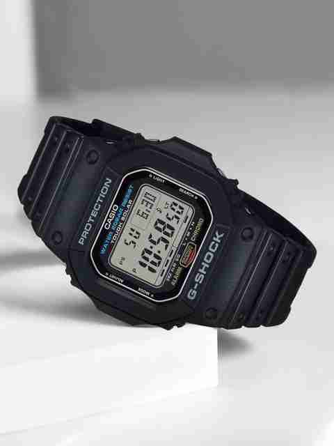 CASIO G-5600UE-1DR G-Shock G-5600UE-1DR Dial Black Resin Strap