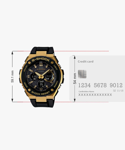 CASIO GST-S100G-1ADR G-Shock GST-S100G-1ADR Analog-Digital Watch For  Men