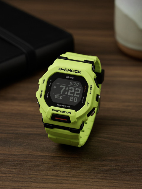 CASIO GBD-200-9DR G-Shock Dial Lime Green Resin Strap Digital
