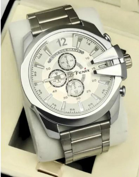 OGK　リボルバーAN-1 ホワイト ANSHIKA COLLECTION Analog Watch - For Men - Buy ANSHIKA COLLECTION