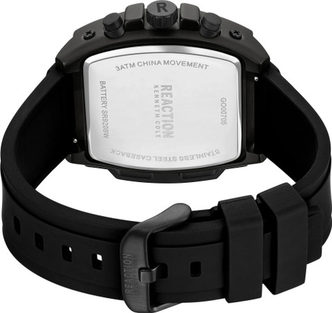Kenneth Cole Reaction New Collection CHRONO EYES DATE Black